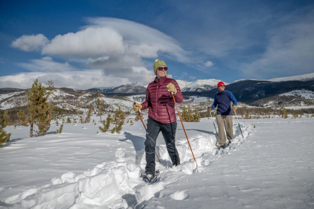 Colorado Mountain Snowshoeing
