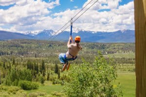 zip lining