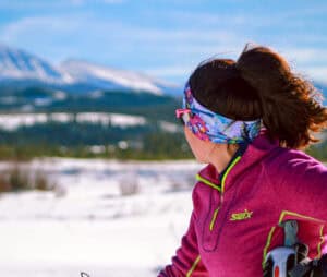 cross-country skiing