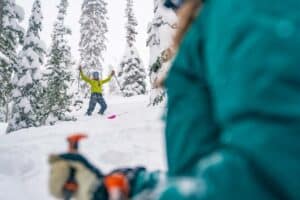 downhill skiing and snowboarding
