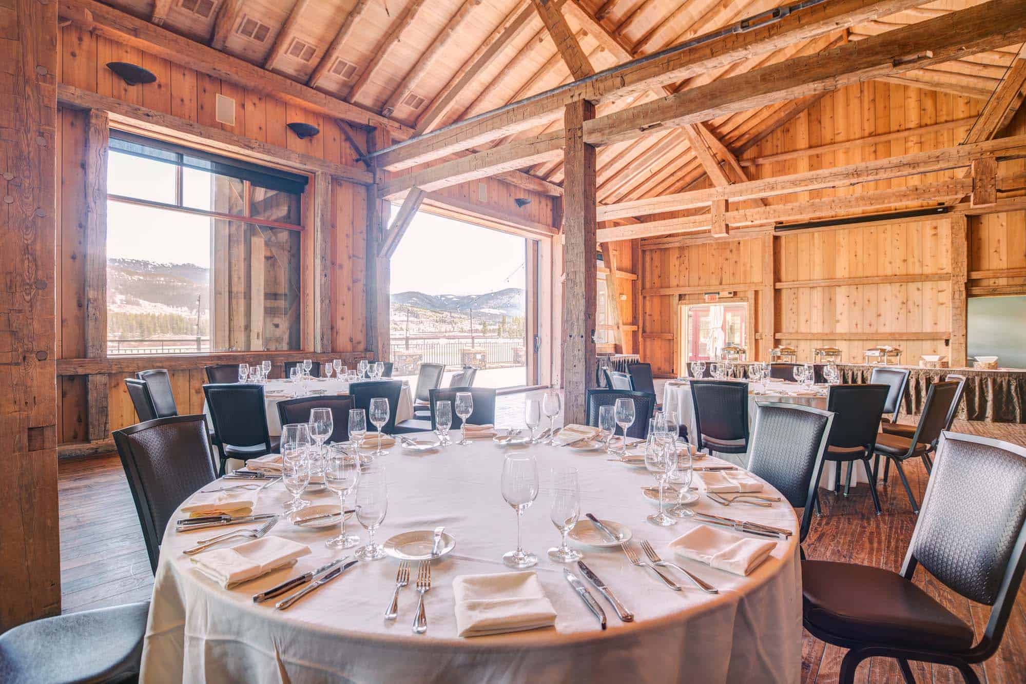 Broad Axe Barn at Devil's Thumb Ranch