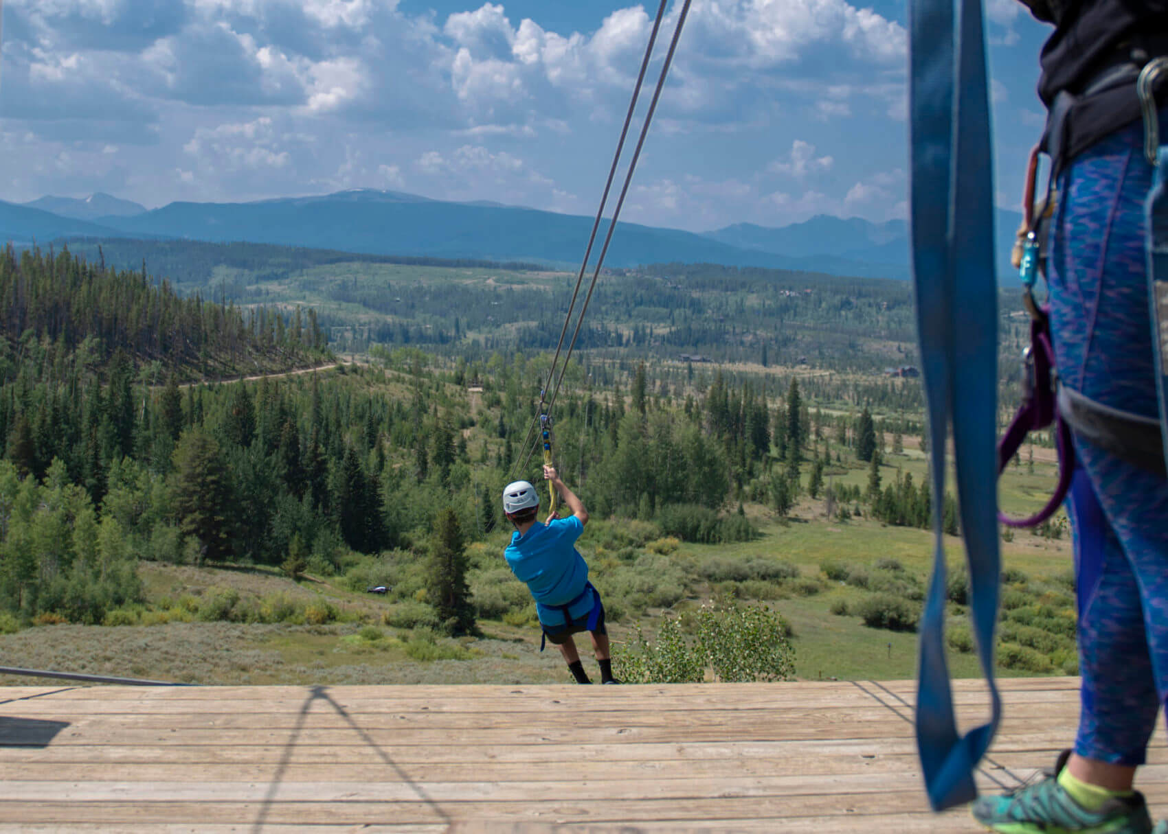 Zip Lining near Winter Park Colorado