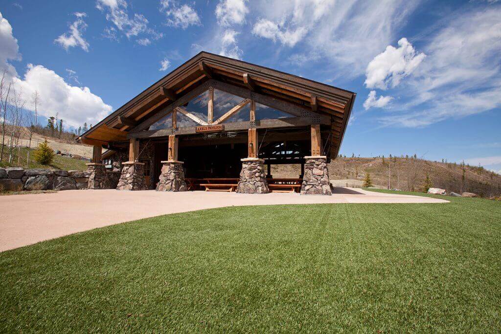 Colorado Mountain Pavilion Wedding Venue