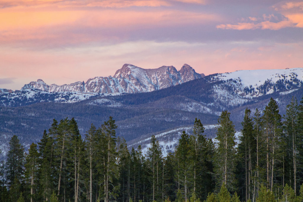 Continental Divide Sunset