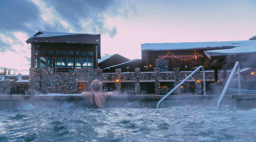 Colorado Mountain Resort Hot Tub