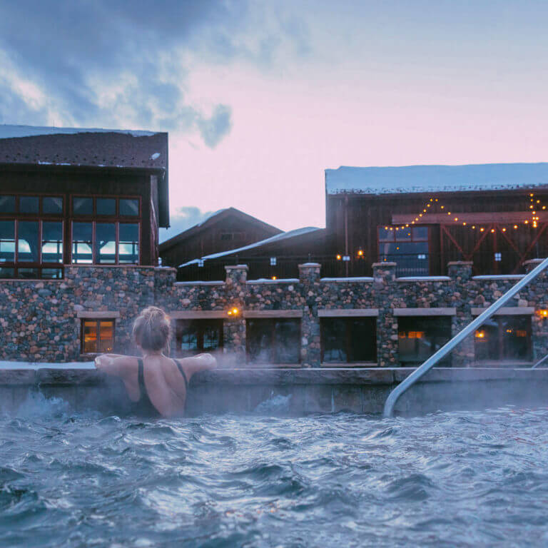 Colorado Mountain Resort Hot Tub