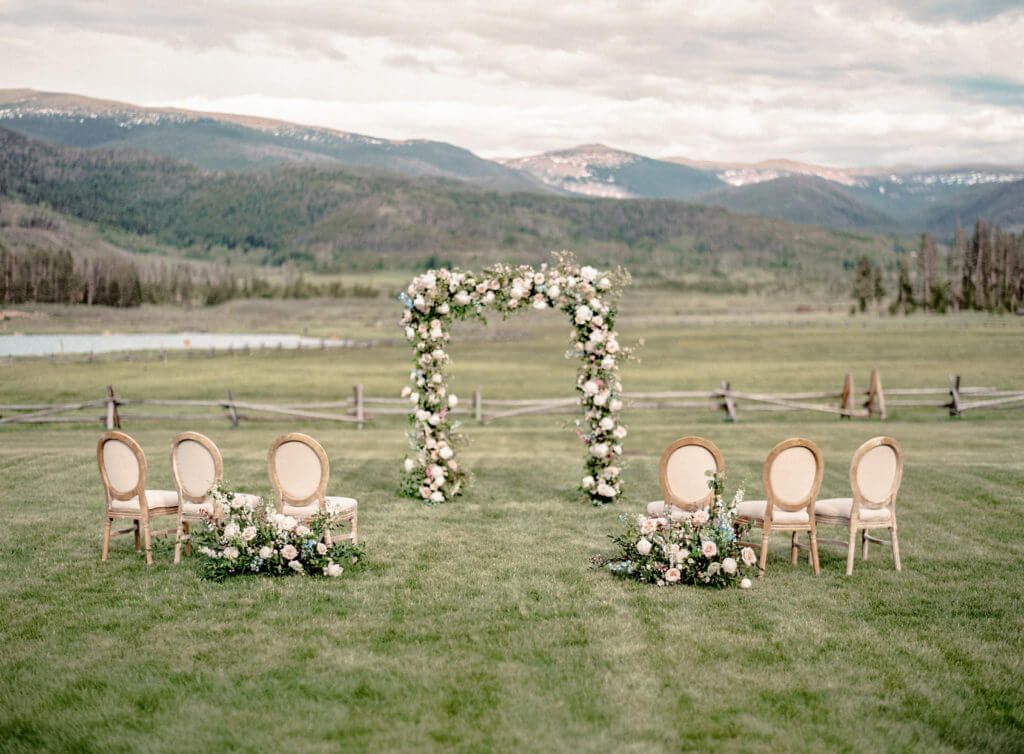 Luxury Colorado Mountain Wedding Venue