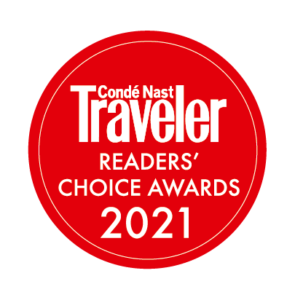 Conde Nast Travel Readers' Choice Award Badge