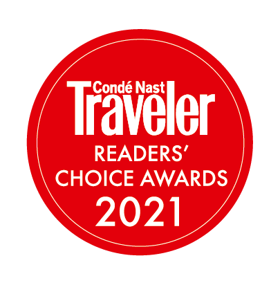 Conde Nast Travel Readers' Choice Award Badge