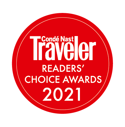 Conde Nast Travel Readers' Choice Award Badge